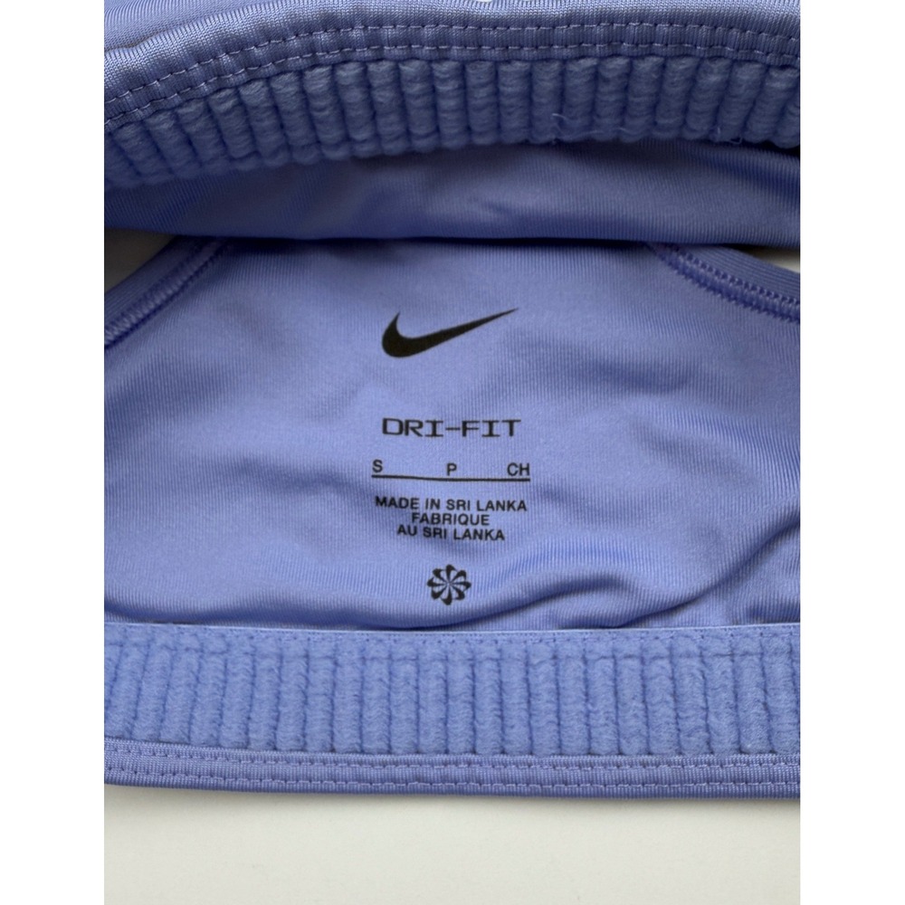 Nike Sports Bra Womens Small Purple Dri-FIT Racerback Athletic - Picture 3 of 7